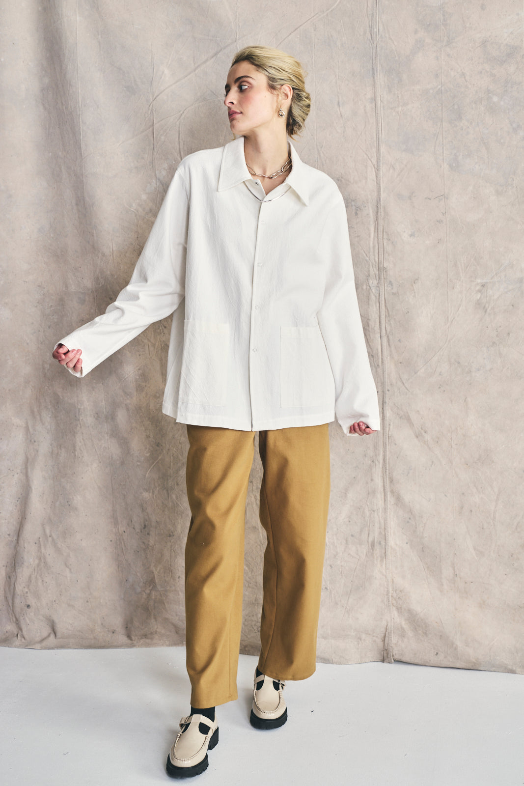 Work Shirt - Parchment Preorder