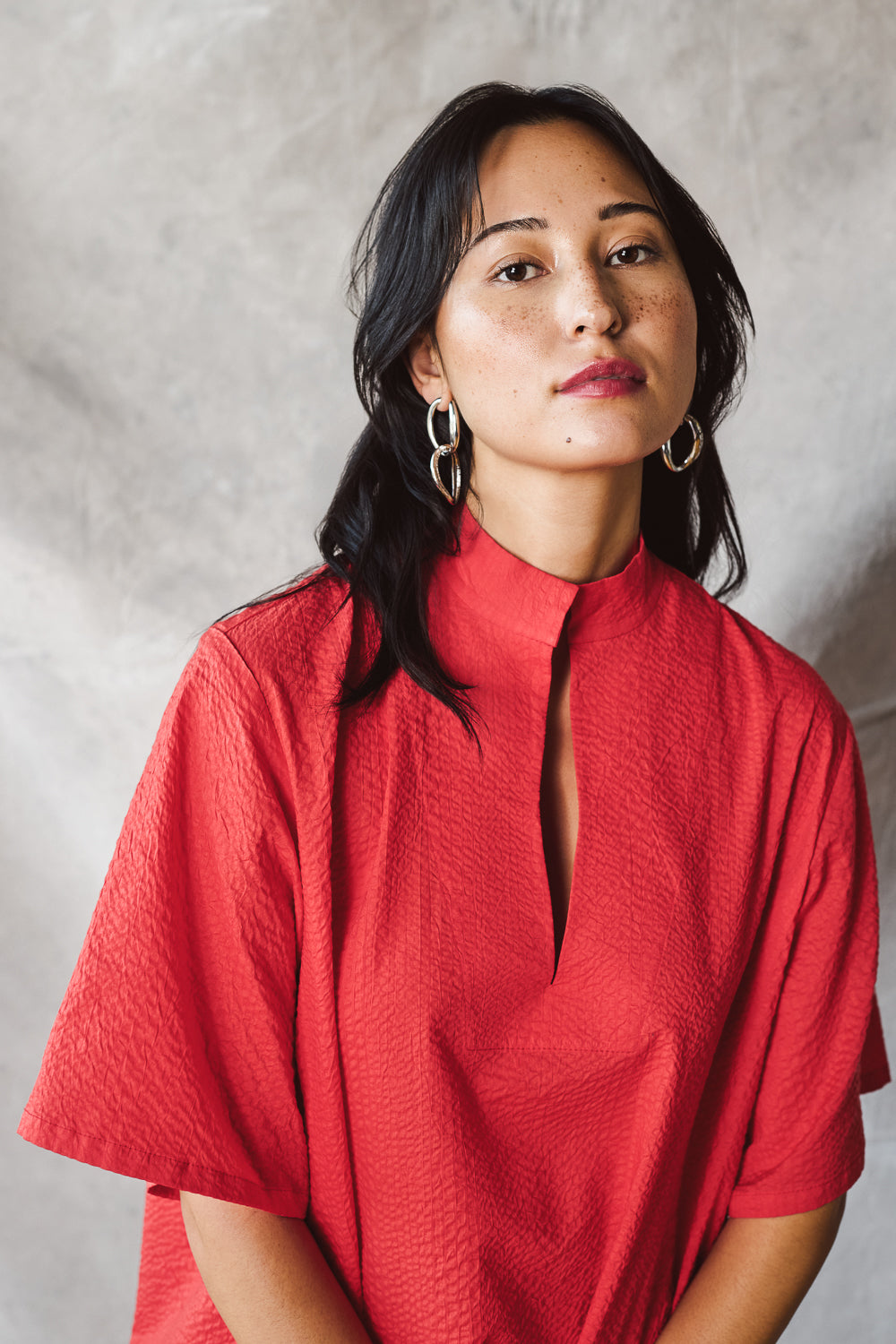 Collared Pullover Dress - Oat