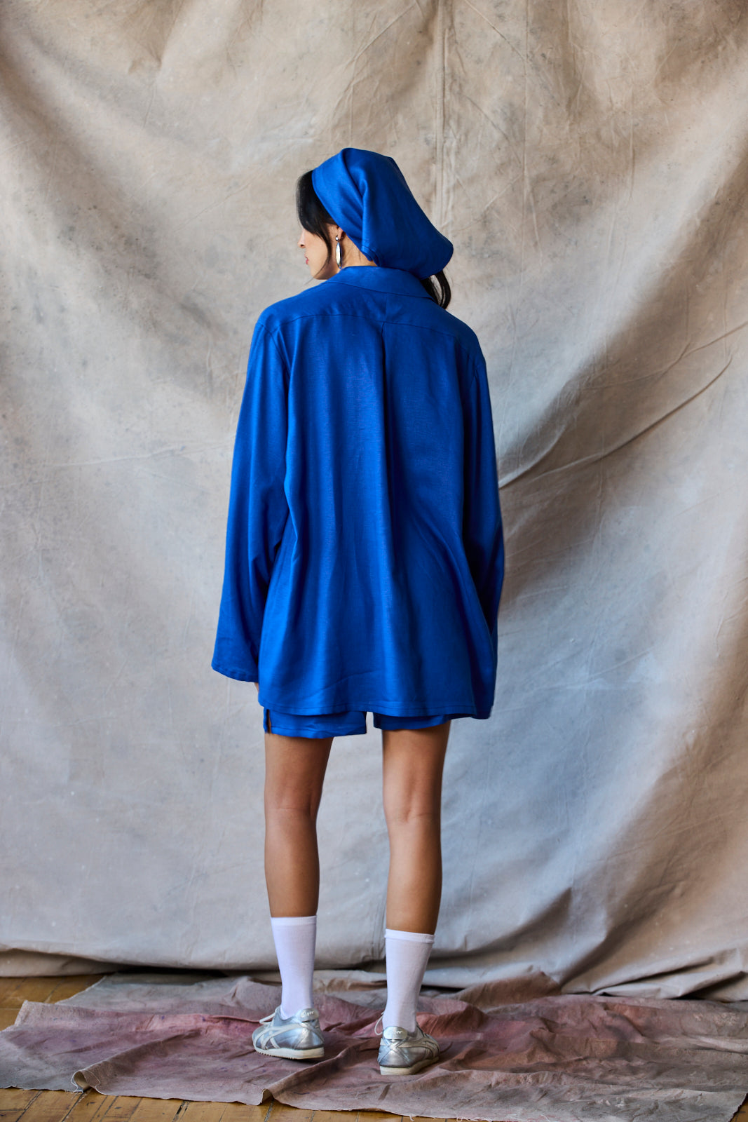 Chemise à pression unisexe - Lapis