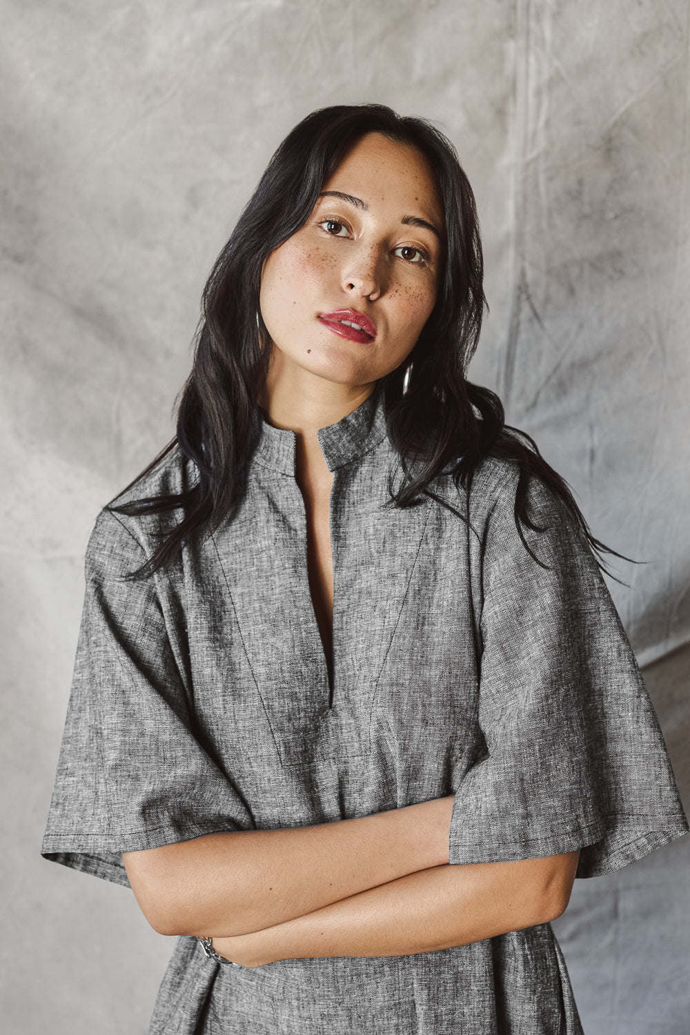 Collared Pullover Dress - Static