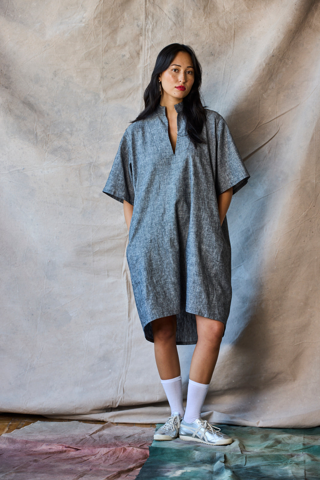 Collared Pullover Dress - Static