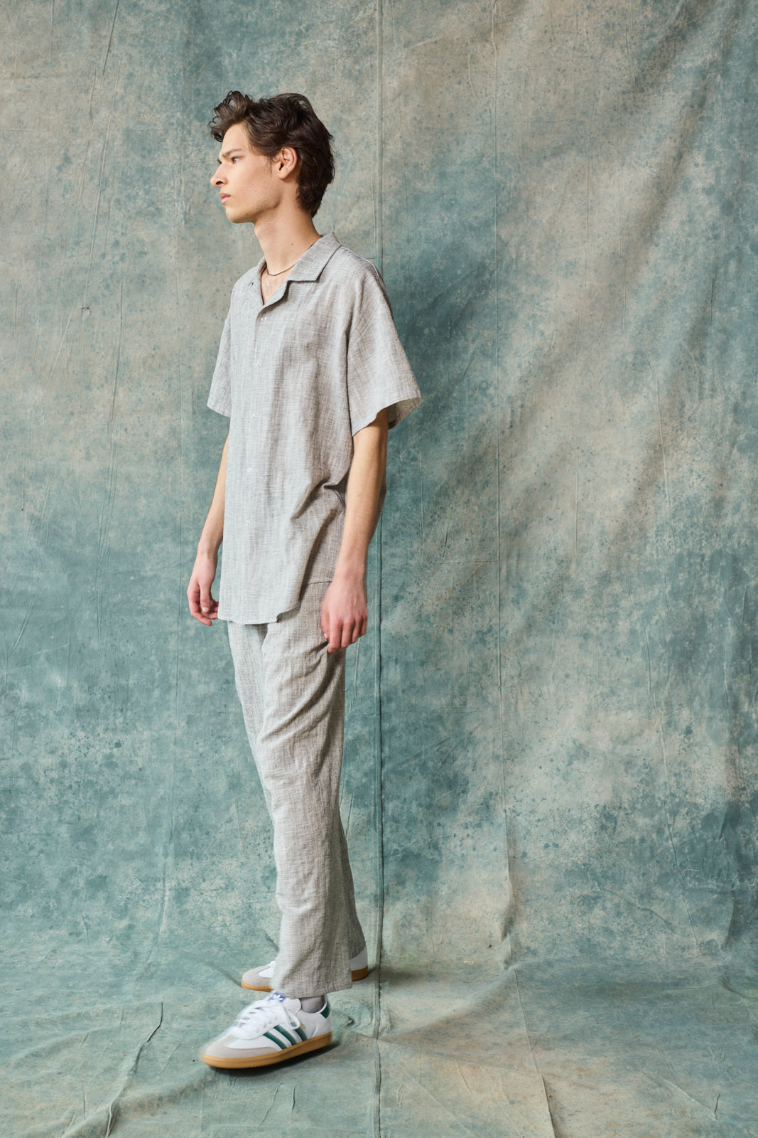 Column Pant - Oyster