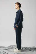 Pantalon colonne non genré - Indigo