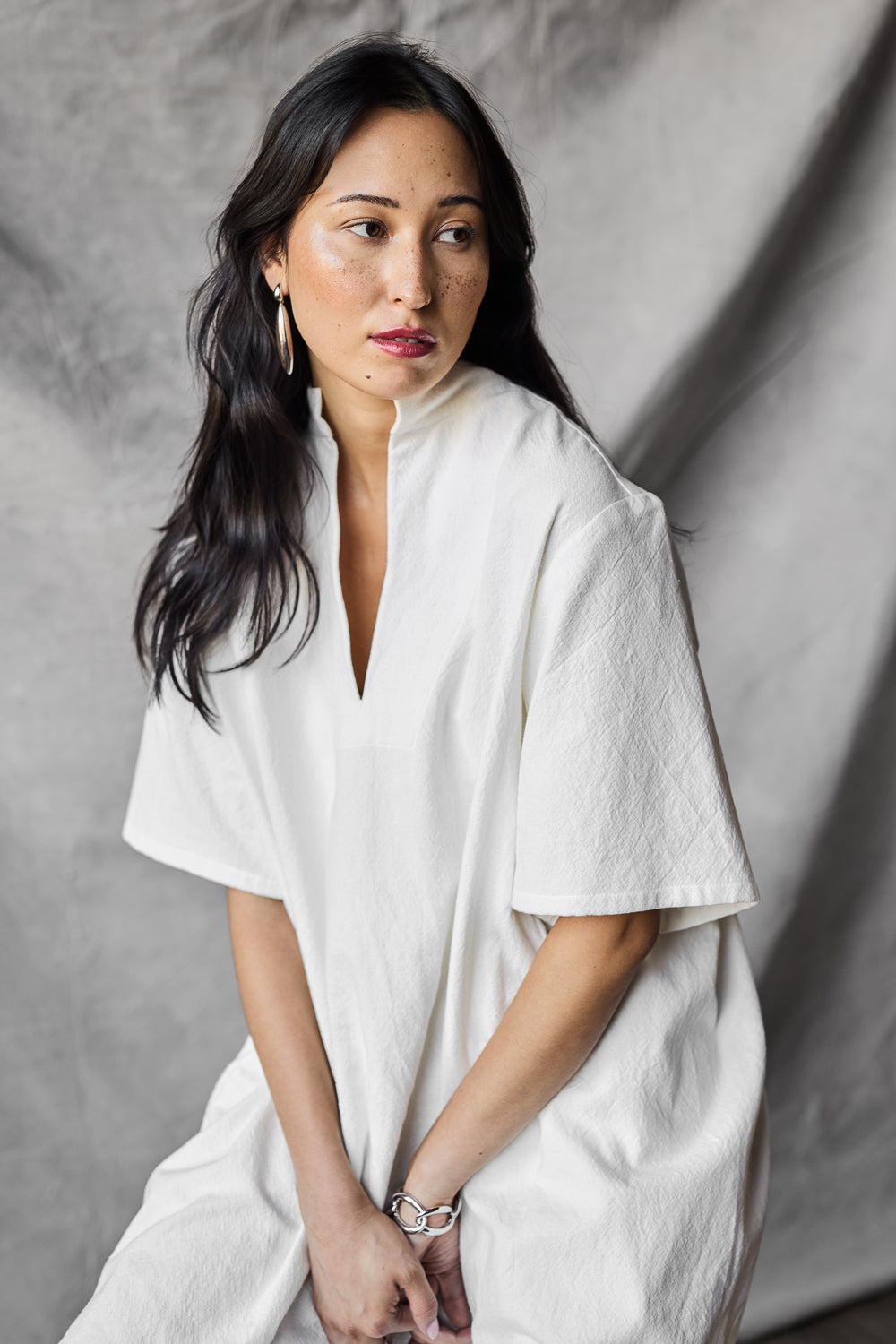 Collared Pullover Dress