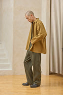 Oversized Shirt Jacket - Wheat Pre-order