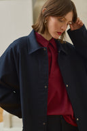 Raglan Work Jacket - Midnight Blue
