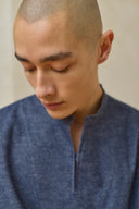 Fisherman T-Shirt - Indigo Twill