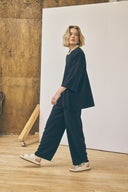 Pullover Tee - Carbon