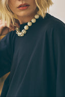 Pullover Tee - Carbon