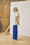 Drawstring Trouser - Lapis