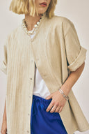 Drawstring Trouser - Lapis