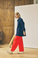 Chemise à boutons-pression oversize – Salt