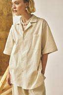 Camp Collar Shirt - Oat