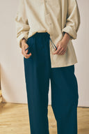 Drawstring Trouser - Deep Navy