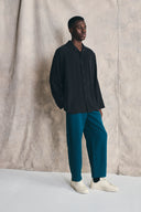 Chemise unisexe à pression - Noir atténué - Précommande