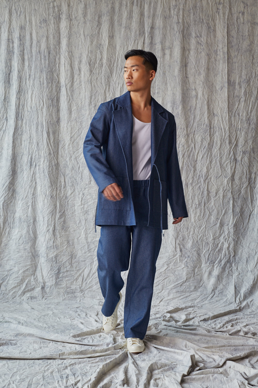 ワークジャケット - オーガニックデニム