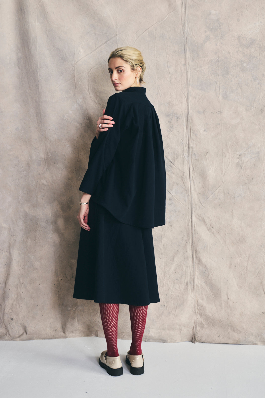 Pull à col - Mélange coton et laine Précommande