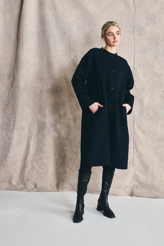 Pleated Shirtdress