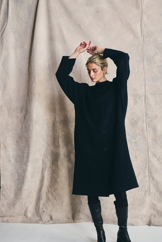 Pleated Shirtdress