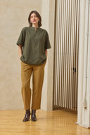 Fisherman T-Shirt - Deep Moss