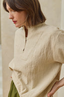 Fisherman T-Shirt - Cream