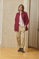Pleated Trouser - Sand