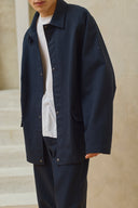 Raglan Work Jacket - Midnight Blue