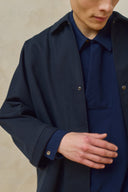 Oversized Shirt Jacket - Midnight Blue Pre-order