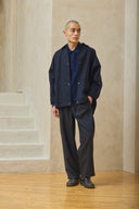 Oversized Shirt Jacket - Midnight Blue Pre-order