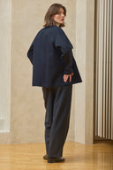 Pantalon à cordon de serrage - Bleu nuit