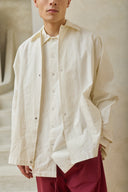 Oversized Shirt Jacket - Salt Preorder