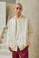 Oversized Shirt Jacket - Salt Preorder