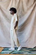 Pantalon à cordon de serrage - Tomate