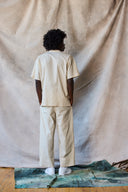 Pantalon à cordon de serrage - Tomate