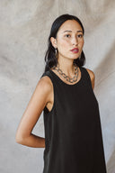 Chemise Shift - Sandwashed Black