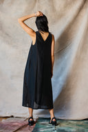 Vネックシュミーズ