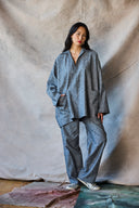 Oversized Shirt Jacket - Static Sample