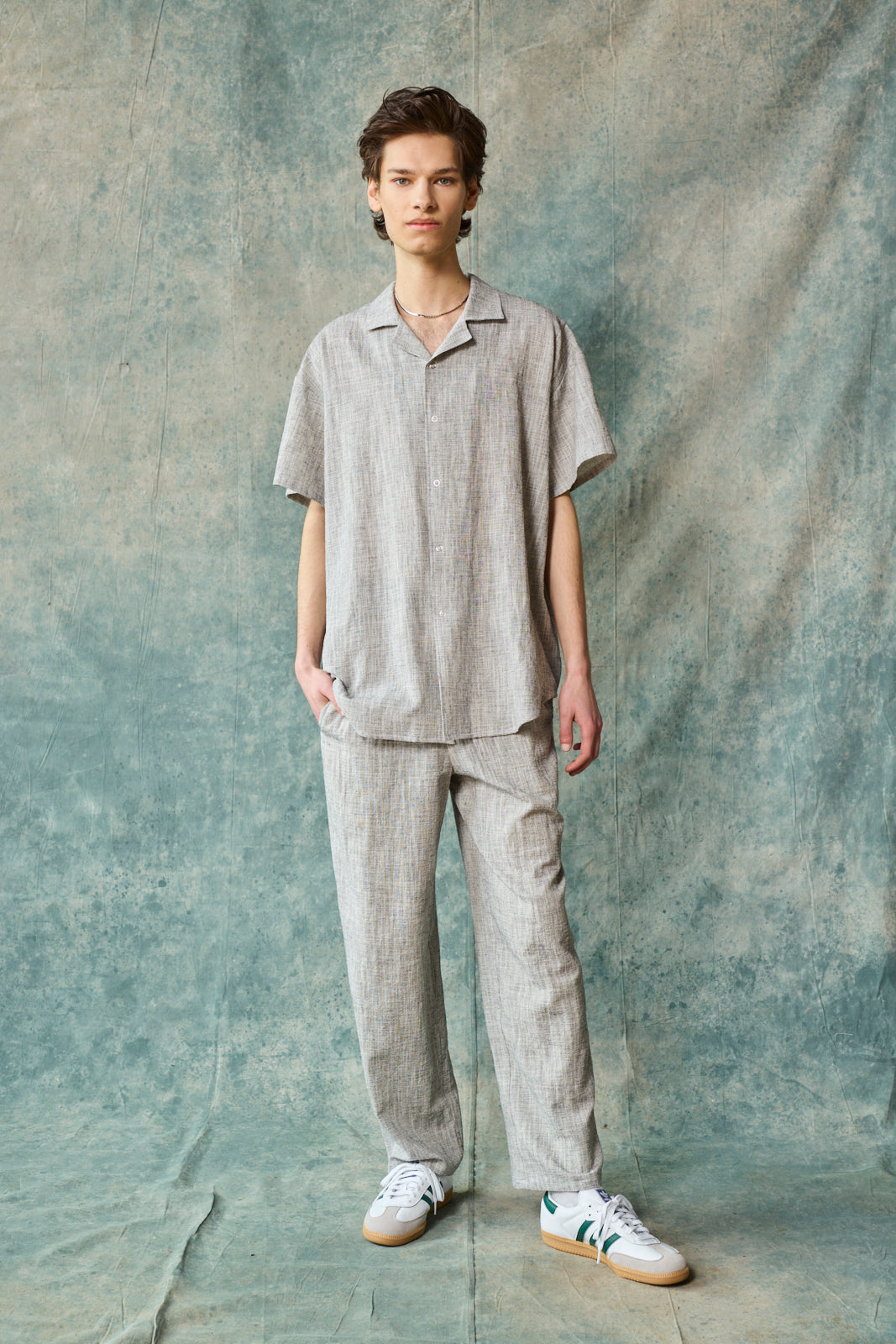 Camp Collar Shirt - Oyster