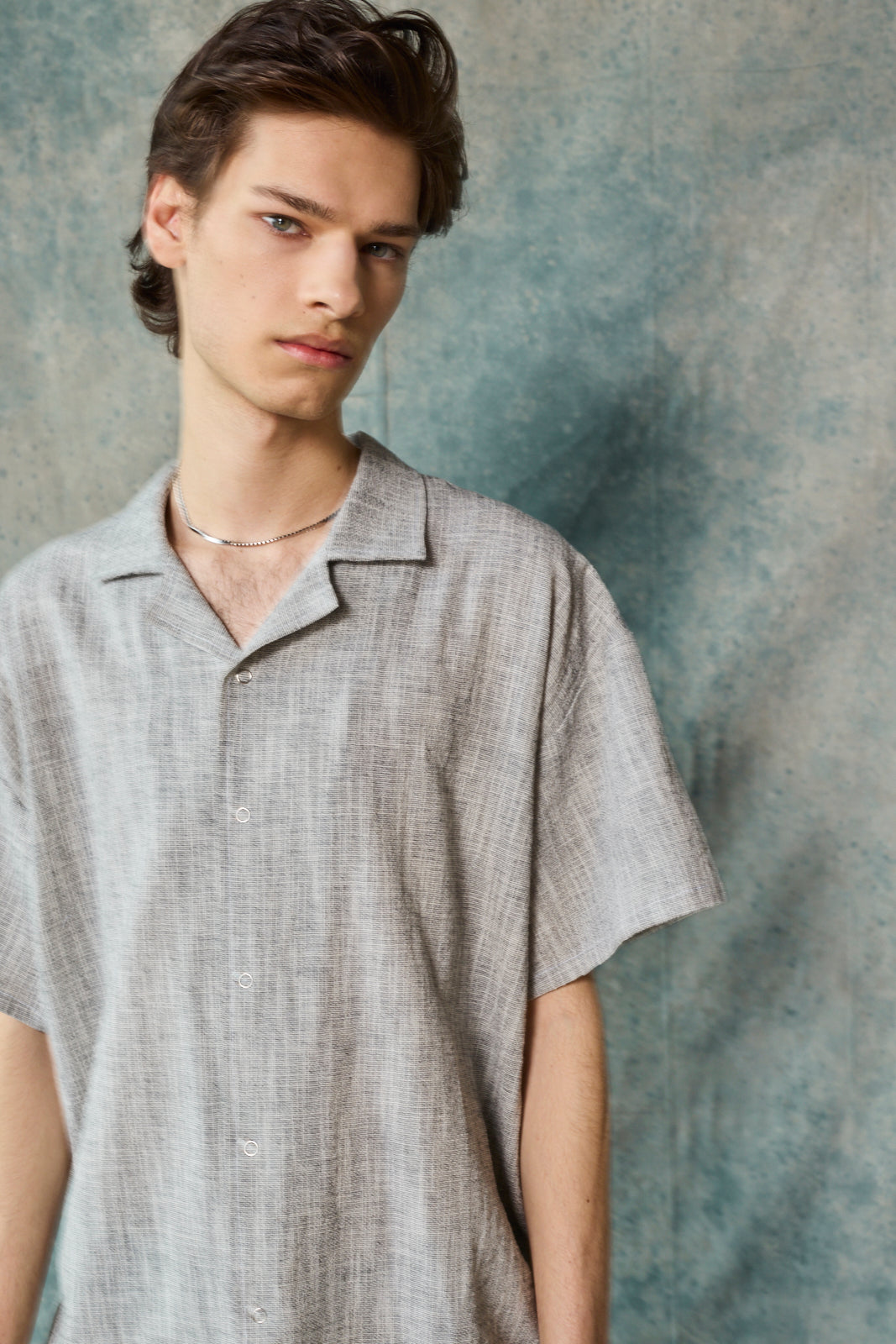 Camp Collar Shirt - Oyster