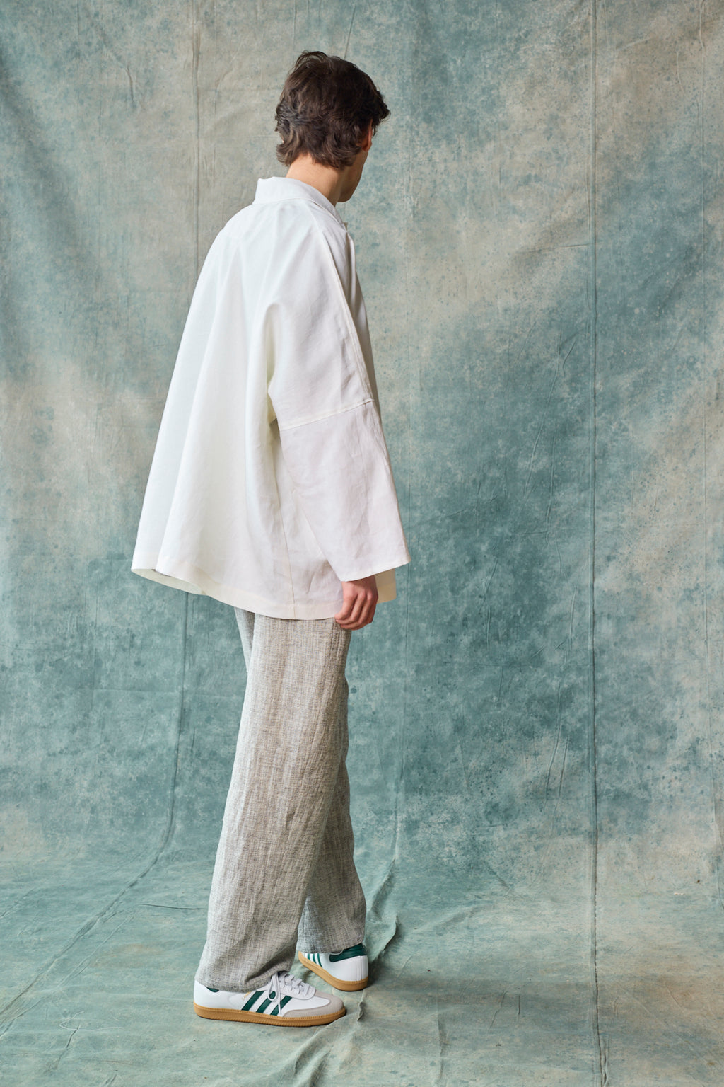 Oversized Shirt Jacket - Paper