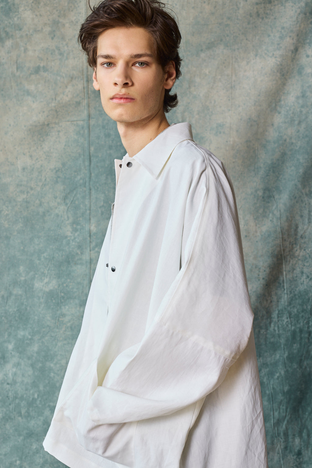 Oversized Shirt Jacket - Paper