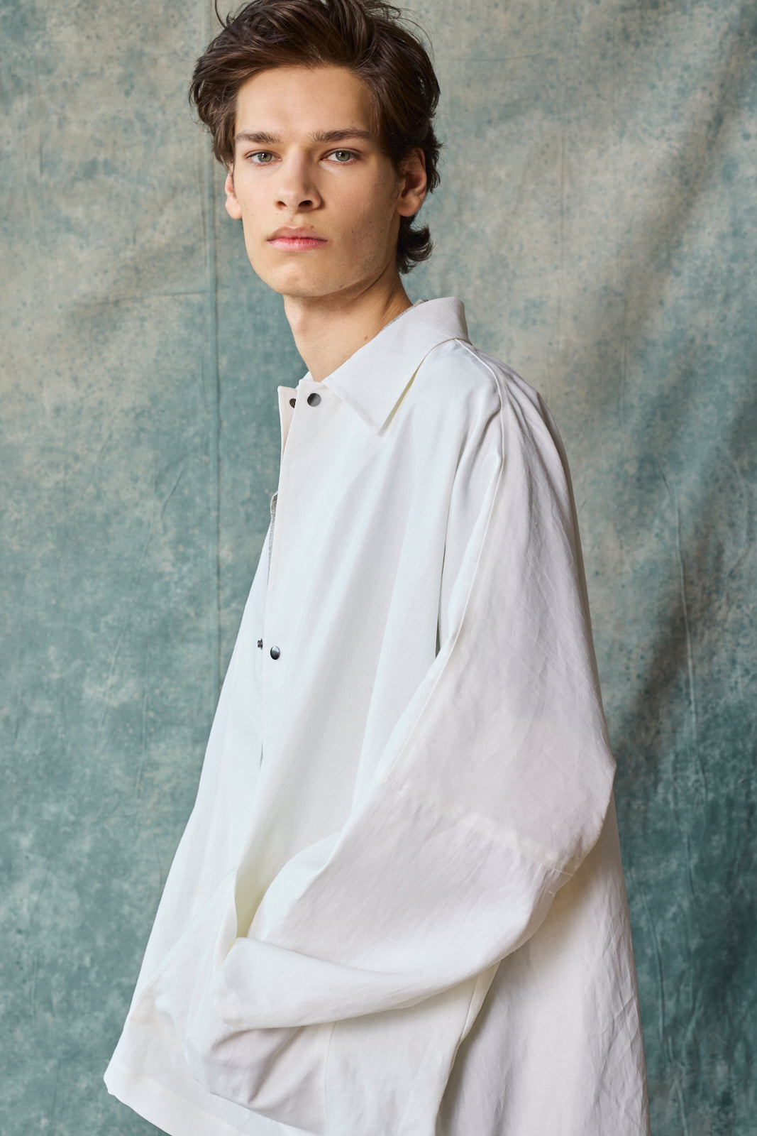 Oversized Shirt Jacket - Paper