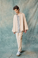 Pantalon Colonne - Thé au Lait