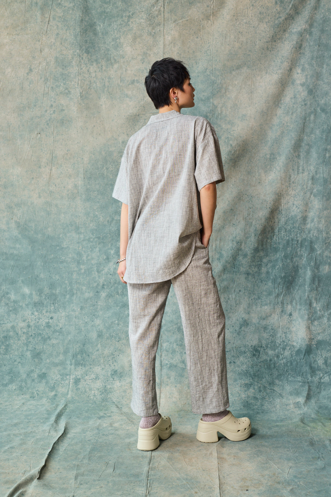 Camp Collar Shirt - Oyster