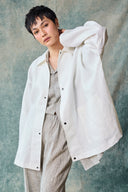 Oversized Shirt Jacket - Paper