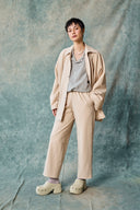 Pantalon Colonne - Thé au Lait
