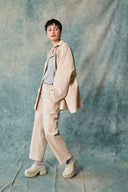 Pantalon Colonne - Thé au Lait