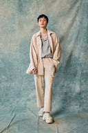 Pantalon Colonne - Thé au Lait