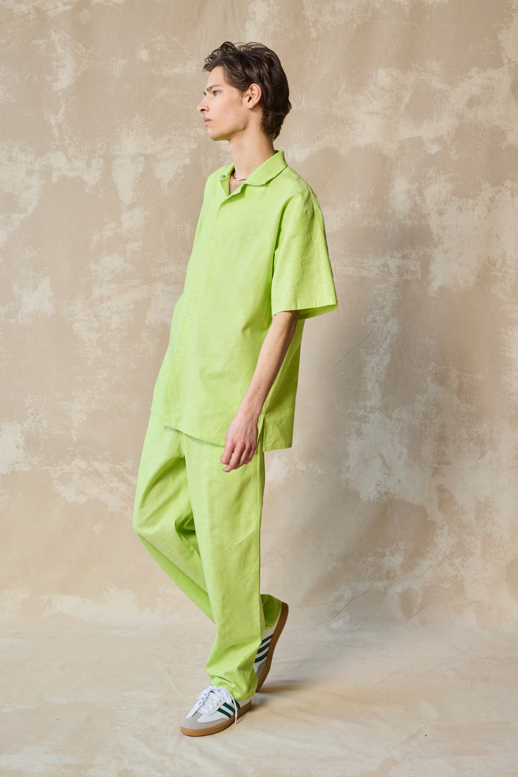 Column Pant - Lime