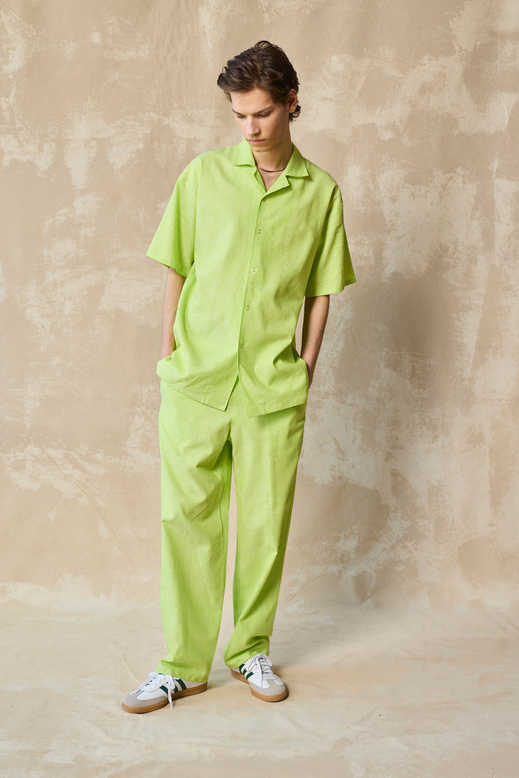 Pantalon Colonne - Citron Vert